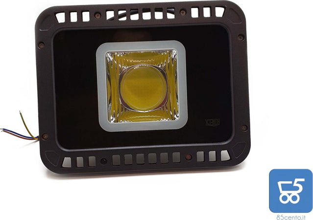 PROMO Faro faretto Esterno orientabile 50W luce fredda 4000lm 120° Cob per piazzale giardino parcheggio