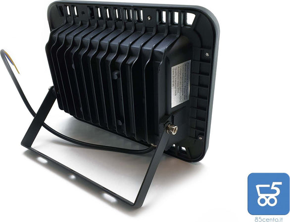 PROMO Faro faretto Esterno orientabile 50W luce fredda 4000lm 120° Cob per piazzale giardino parcheggio