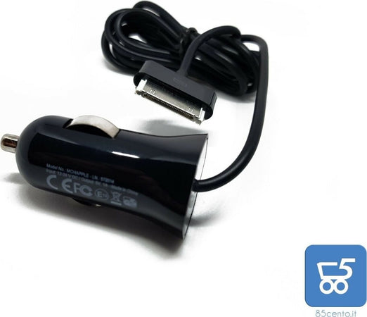 Caricatore IPhone 4 4S iPod da auto 12v e 24v viaggio 5v 1A connettore largo 30 P