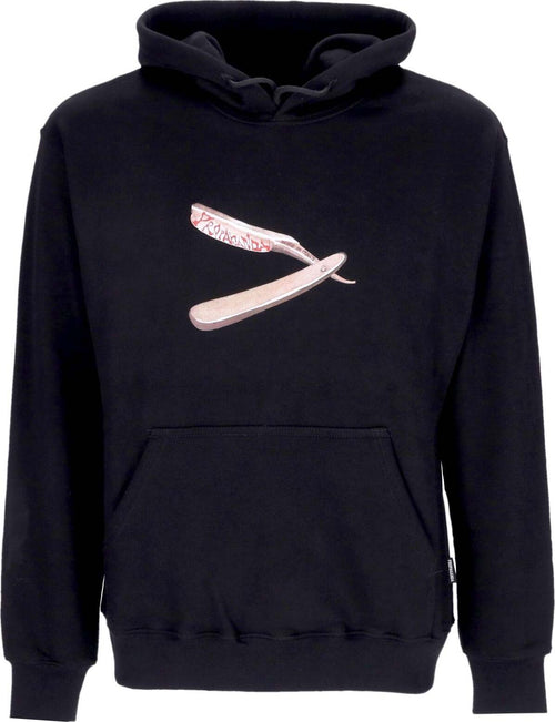 PROPAGANDA-Felpa-Cappuccio-Uomo-Buck-50-Hoodie-Black-da-uomo