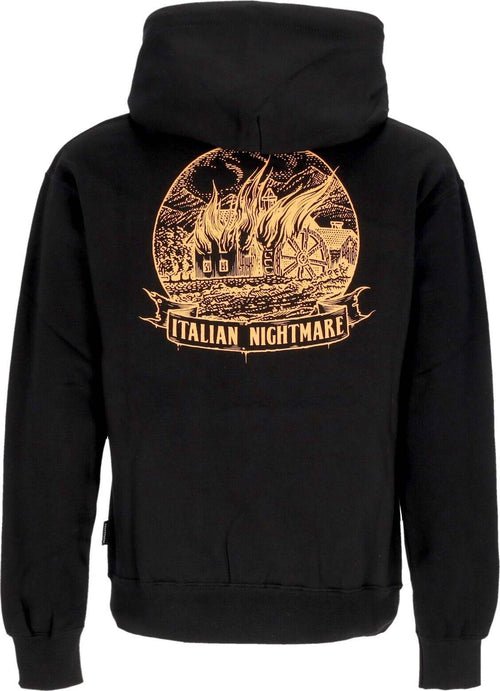 PROPAGANDA-Felpa-Cappuccio-Uomo-Burn-Hoodie-Black-da-uomo