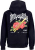 PROPAGANDA-Felpa-Cappuccio-Uomo-Butterfly-Hoodie-Black-da-uomo