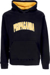 PROPAGANDA-Felpa-Cappuccio-Uomo-College-Hoodie-Black-da-uomo