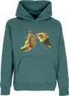 PROPAGANDA-Felpa-Cappuccio-Uomo-Dominet-Hoodie-Forest-Green-da-uomo