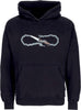 PROPAGANDA-Felpa-Cappuccio-Uomo-Logo-Chain-Hoodie-Black-da-uomo