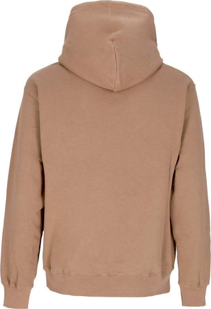 PROPAGANDA-Felpa-Cappuccio-Uomo-Logo-Chain-Hoodie-Camel-da-uomo