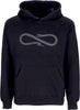 PROPAGANDA-Felpa-Cappuccio-Uomo-Logo-Hoodie-Black-da-uomo