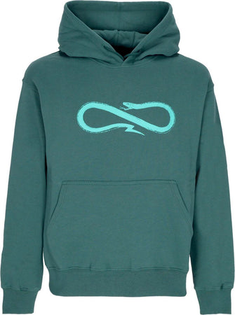 PROPAGANDA-Felpa-Cappuccio-Uomo-Logo-Hoodie-Forest-Green-da-uomo