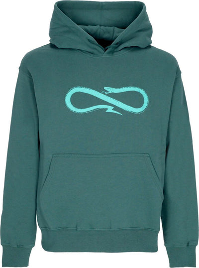 PROPAGANDA-Felpa-Cappuccio-Uomo-Logo-Hoodie-Forest-Green-da-uomo