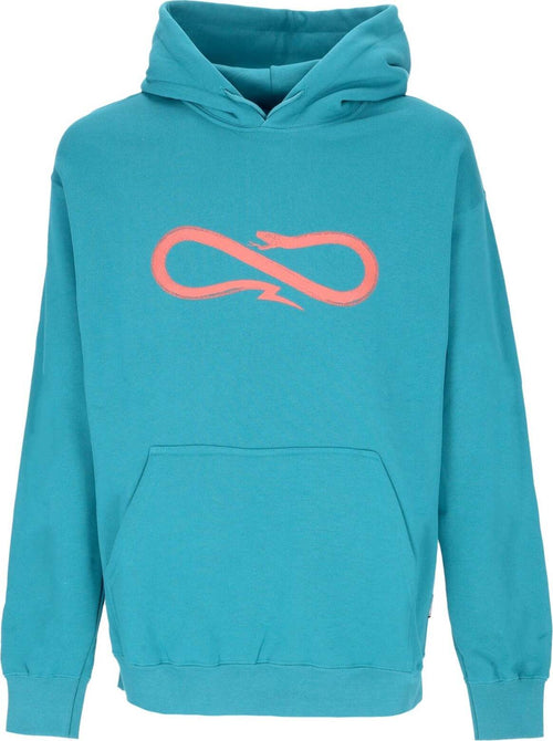 PROPAGANDA-Felpa-Cappuccio-Uomo-Logo-Hoodie-Petrol-da-uomo