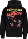 PROPAGANDA-Felpa-Cappuccio-Uomo-Nightmare-Hoodie-Black-da-uomo