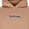 PROPAGANDA-Felpa-Cappuccio-Uomo-Prince-Hoodie-Camel-da-uomo