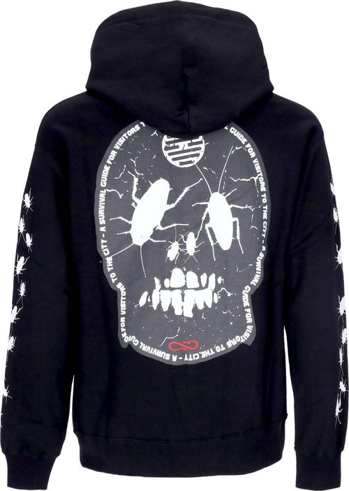 PROPAGANDA-Felpa-Cappuccio-Uomo-Rank-Hoodie-Black-da-uomo