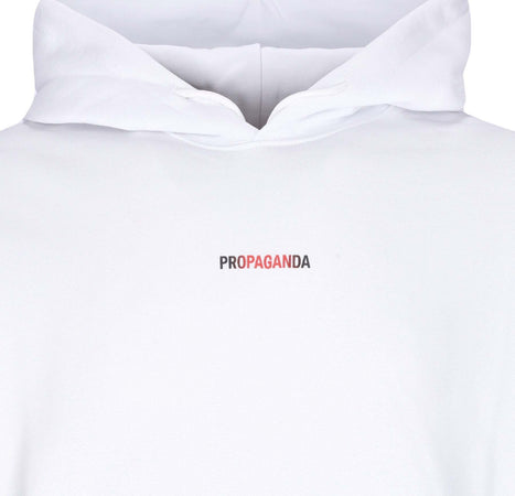 PROPAGANDA-Felpa-Cappuccio-Uomo-Ribs-Hoodie-White-da-uomo
