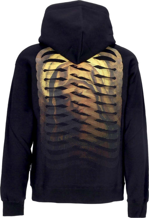 PROPAGANDA-Felpa-Cappuccio-Uomo-Ribs-Virgin-Hoodie-Black-da-uomo