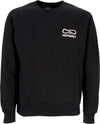 PROPAGANDA-Felpa-Girocollo-Uomo-Logo-Embroidery-Crewneck-Black-da-uomo