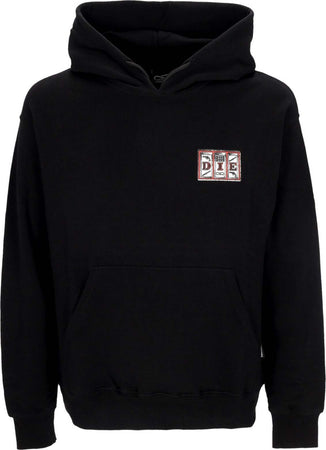 PROPAGANDA-Felpa-Leggera-Cappuccio-Uomo-Addict-Hoodie-Black-da-uomo