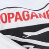 PROPAGANDA-Felpa-Leggera-Cappuccio-Uomo-Label-Classic-Hoodie-White-da-uomo