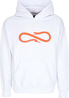 PROPAGANDA-Felpa-Leggera-Cappuccio-Uomo-Logo-Hoodie-White-da-uomo