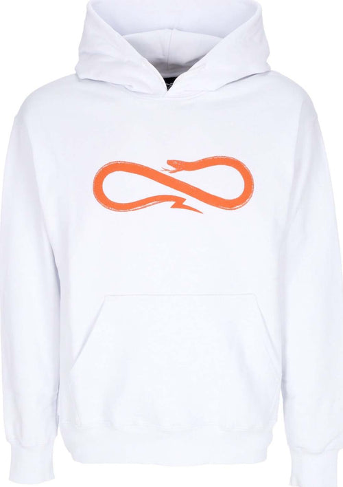 PROPAGANDA-Felpa-Leggera-Cappuccio-Uomo-Logo-Hoodie-White-da-uomo