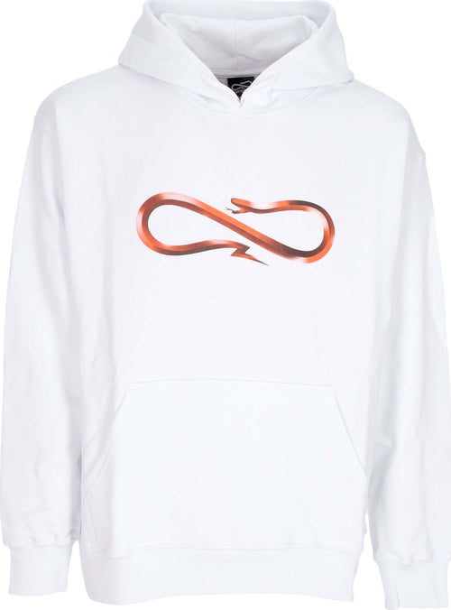 PROPAGANDA-Felpa-Leggera-Cappuccio-Uomo-Logo-Steel-Hoodie-White-da-uomo