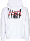 PROPAGANDA-Felpa-Leggera-Cappuccio-Uomo-Roulette-Hoodie-White-da-uomo