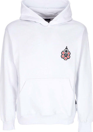 PROPAGANDA-Felpa-Leggera-Cappuccio-Uomo-Roulette-Hoodie-White-da-uomo