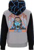 PROPAGANDA-Felpa-Leggera-Cappuccio-Uomo-Triangle-Gorilla-Hoodie-Grey-da-uomo