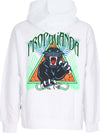 PROPAGANDA-Felpa-Leggera-Cappuccio-Uomo-Triangle-Panther-Hoodie-White-da-uomo