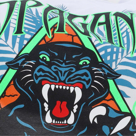 PROPAGANDA-Felpa-Leggera-Cappuccio-Uomo-Triangle-Panther-Hoodie-White-da-uomo