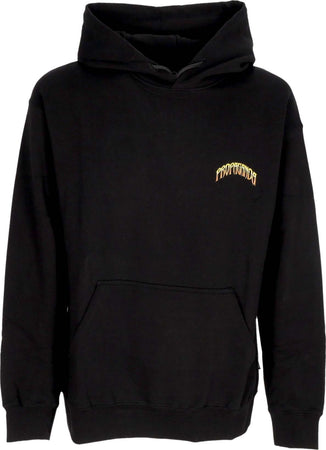 PROPAGANDA-Felpa-Leggera-Cappuccio-Uomo-Triangle-Pharao-Hoodie-Black-da-uomo