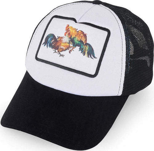 Propaganda Fight Trucker Hats Cappellino Uomo Bianco e Nero Stampato Cappello con Frontino Moda/Uomo/Accessori/Cappelli e cappellini/Cappellini da baseball Snotshop - Roma, Commerciovirtuoso.it