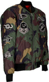 PROPAGANDA-Giubbotto-Bomber-Uomo-Baseball-Bomber-Camo-da-uomo