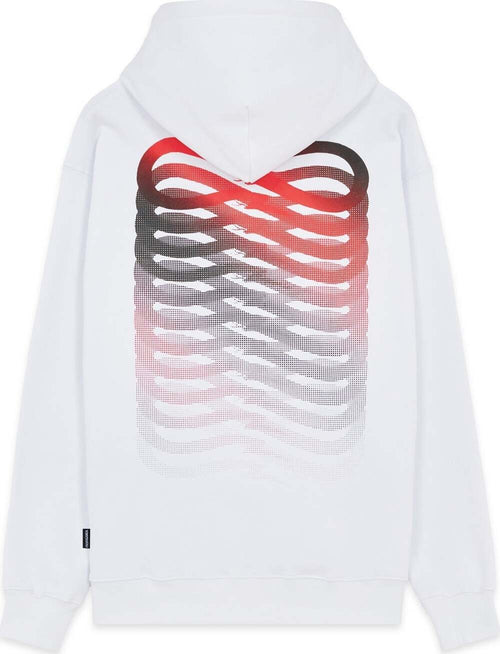 Propaganda Ribs Felpa Uomo Bianca Con Cappuccio Felpa Stampata Urban Fashion 100% Cotone Made in Italy Moda/Uomo/Abbigliamento/Felpe/Felpe con cappuccio Snotshop - Roma, Commerciovirtuoso.it