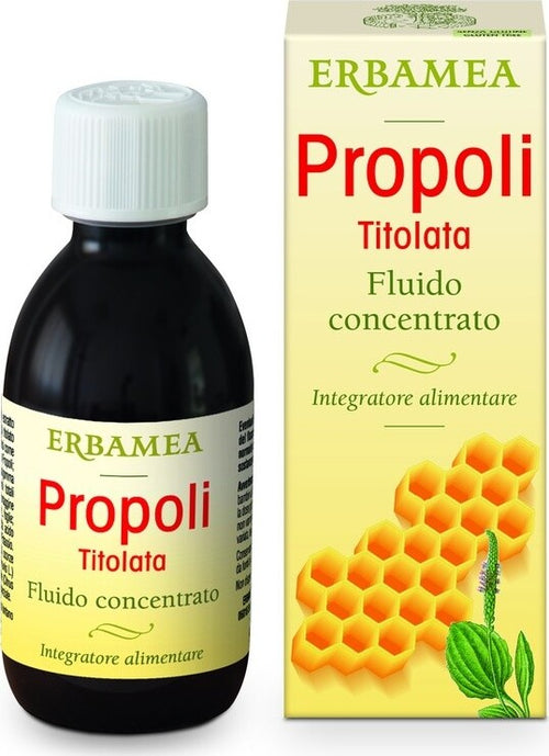 PROPOLI-Titolata-Fluido-Concentrato-integratore-alimentare-200-ml-Erbamea