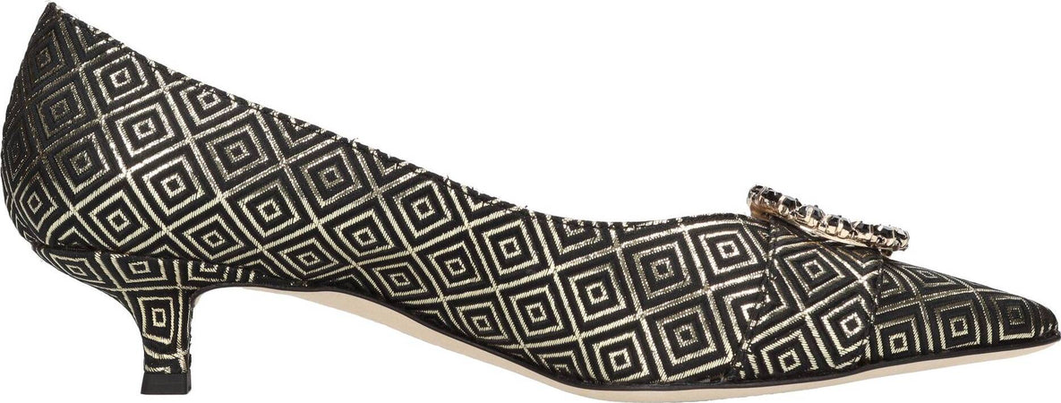 Prosperine-Scarpe-con-Tacco-Oro-da-donna