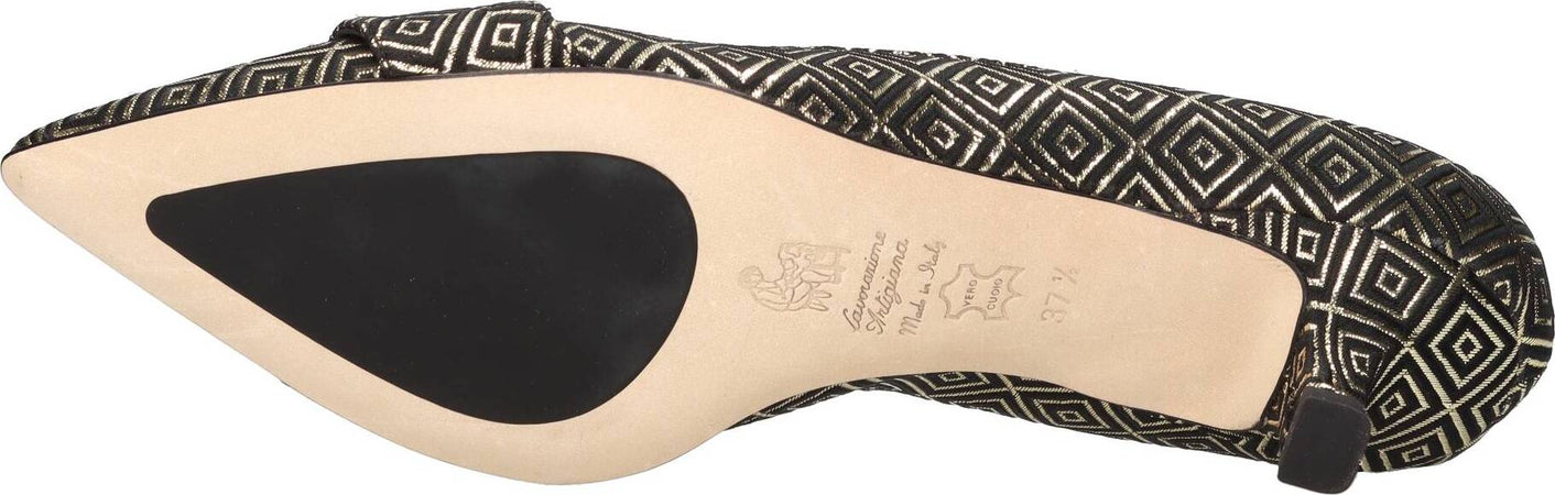 Prosperine-Scarpe-con-Tacco-Oro-da-donna