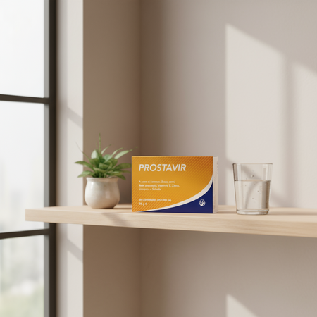 Integratore Prostata e Vie Urinarie Naturale ProstavirAntiossidante e Decongestionante 30 Compresse