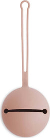 Proteggi Succhietto Mushie Silicone Case-Blush Prima infanzia/Succhietti e massaggiagengive/Porta succhietto La Casa Del Bebè - Napoli, Commerciovirtuoso.it