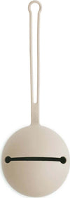 Proteggi Succhietto Mushie Silicone Case-Shifting Sand Prima infanzia/Succhietti e massaggiagengive/Porta succhietto La Casa Del Bebè - Napoli, Commerciovirtuoso.it