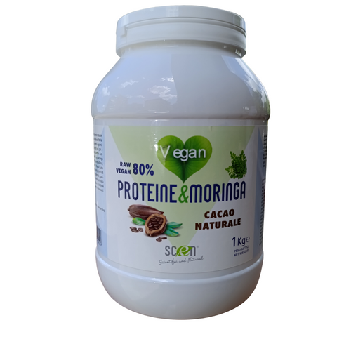 Proteine&Moringa - Raw Vegan 80% - Cacao