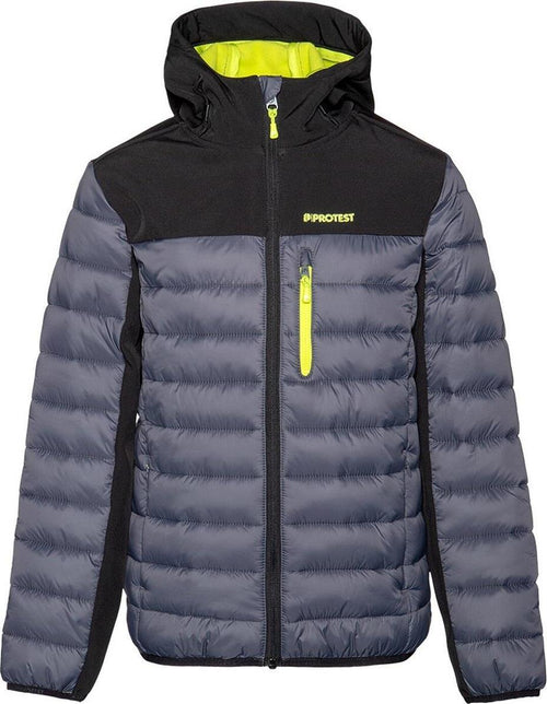 Protest Giacca Invernale Bambino Nera Grigia Eco Piumino Gonzo Junior Giacca Bimbo Impermeabile Anti Vento Moda/Bambini e ragazzi/Abbigliamento/Giacche e cappotti/Giacche Snotshop - Roma, Commerciovirtuoso.it
