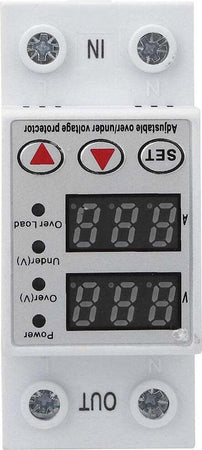 Protezione da Sovracorrente Sovratensione BEMS5-40A 230V Digitale Intelligente LCD Controllo Chip - DIN Da Quadro Elettrico