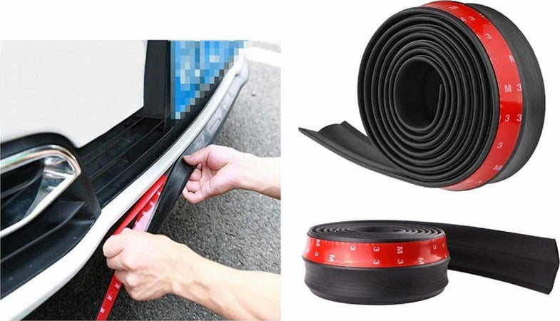 CTRICALVER Guarnizione Paracolpi Portiere Auto | Striscia Protettiva Adesiva 3M Bianca