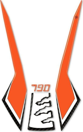PROTEZIONE-PARAFANGO-ANTERIORE-adesivi-3D-per-MOTO-compatibili-KTM-790-ADVENTURE