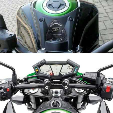 Protezione-Piastra-Forcella-+-Chiave-Moto-Z-800-Compatibile-Per-Kawasaki-Z800