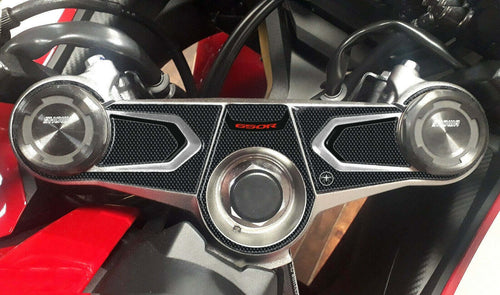 Protezione-piastra-forcella-sterzo-per-moto-CBR-650R-compatibile-HONDA-CBR650R