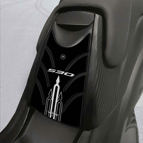 PROTEZIONE-SPORTELLO-SERBATOIO-TMAX-530-ADESIVO-3D-per-SCOOTER-YAMAHA-2012-2016