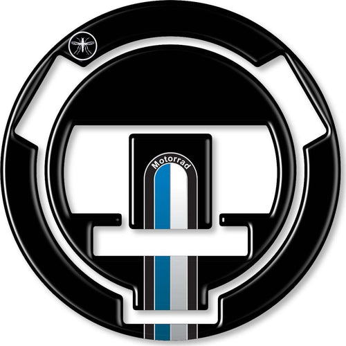 PROTEZIONE-TAPPO-SERBATOIO-ADESIVO-3D-NERO-compatibile-con-moto-BMW-2007-2014