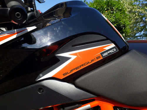 PROTEZIONI-LATERALI-SERBATOIO-Sticker-3D-compatibili-MOTO-KTM-1290-SUPER-DUKE-GT